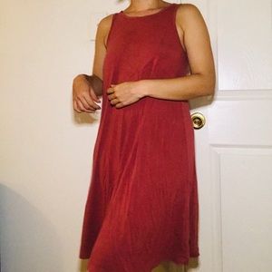 Red Cotton Dress